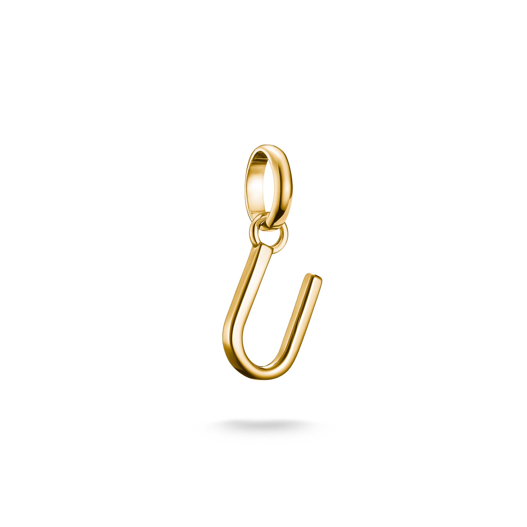 Charm-hängsmycke bokstaven U Connect