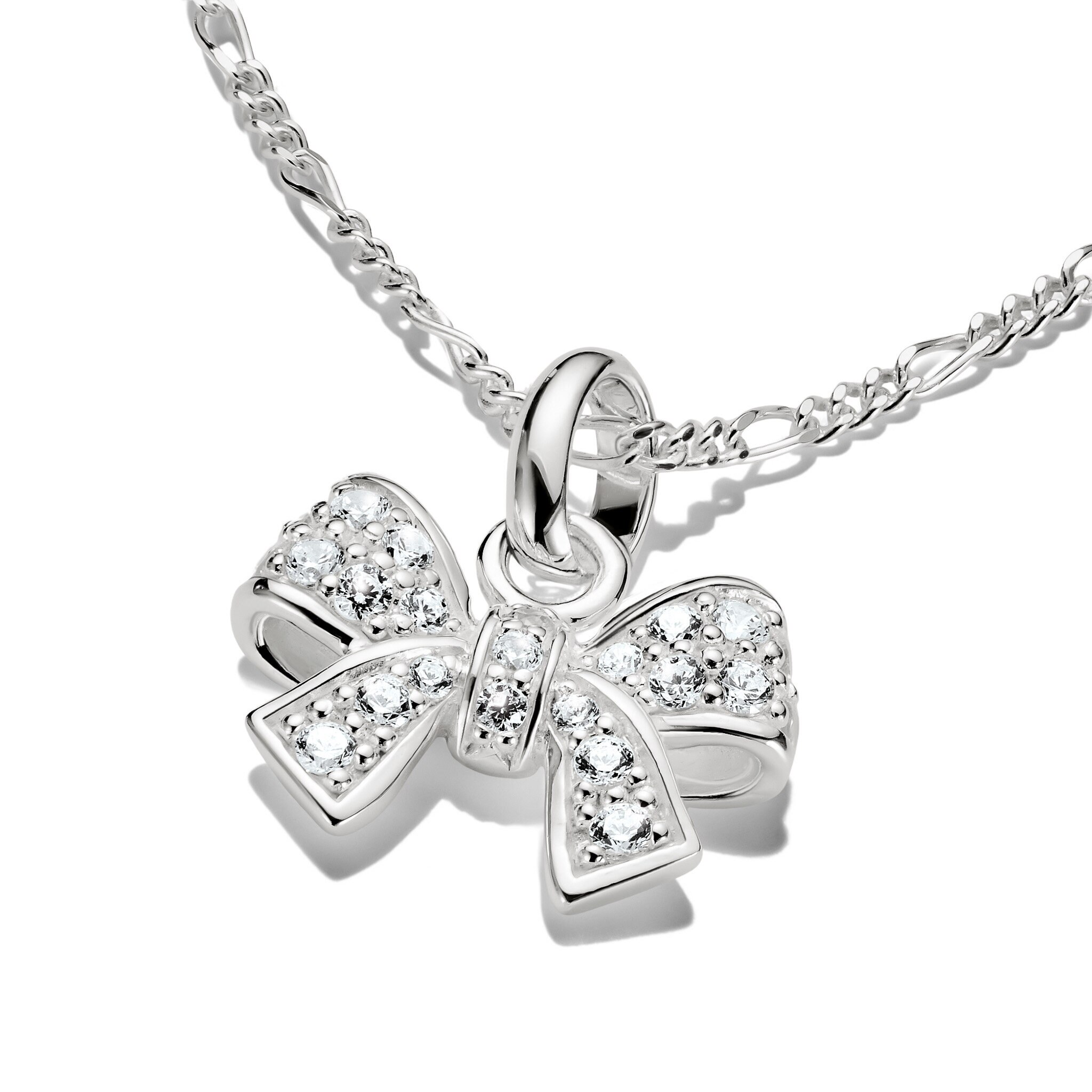 Charm-hängsmycke Rosett med stenar Connect