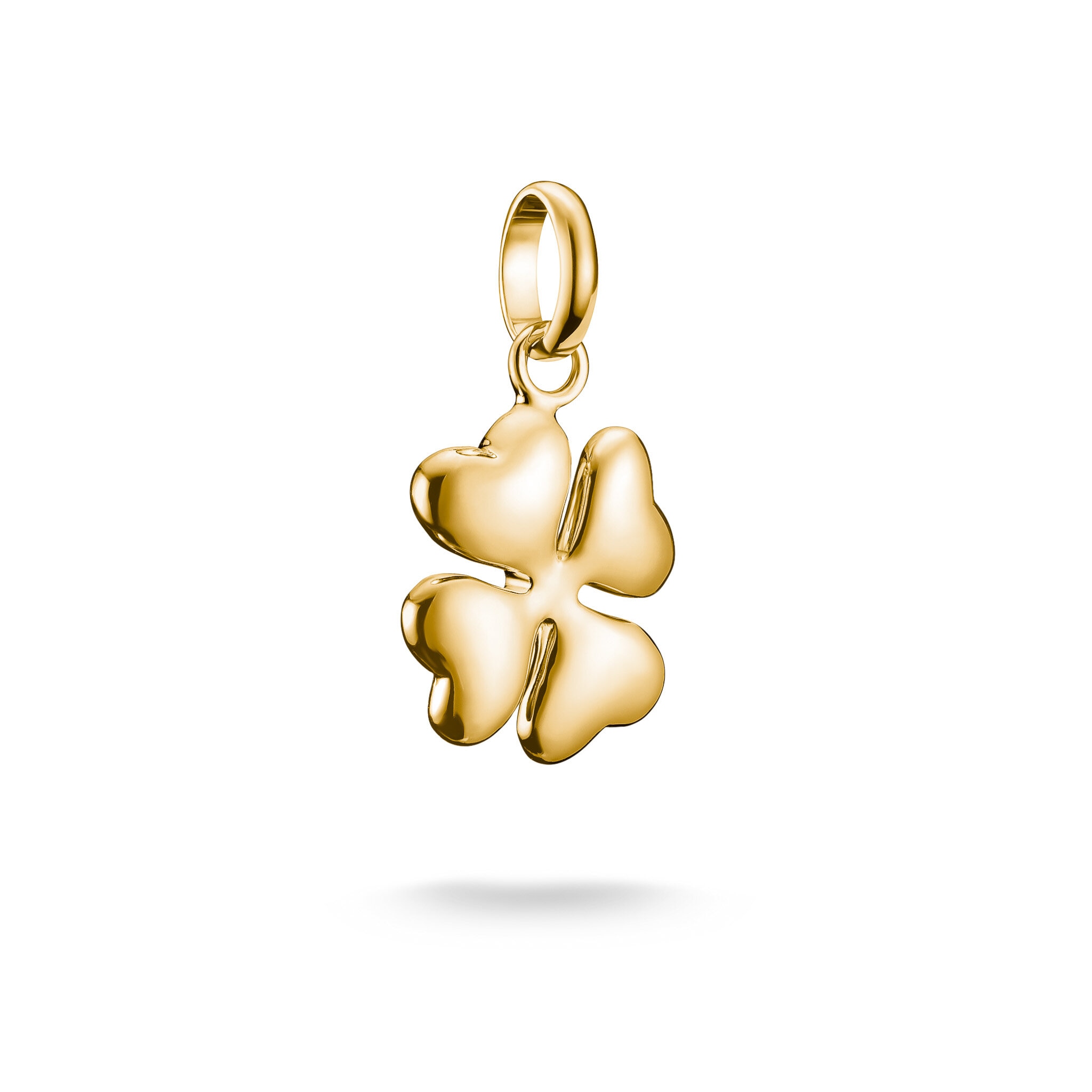 Charm-hängsmycke Fyrklöver i 3D Connect