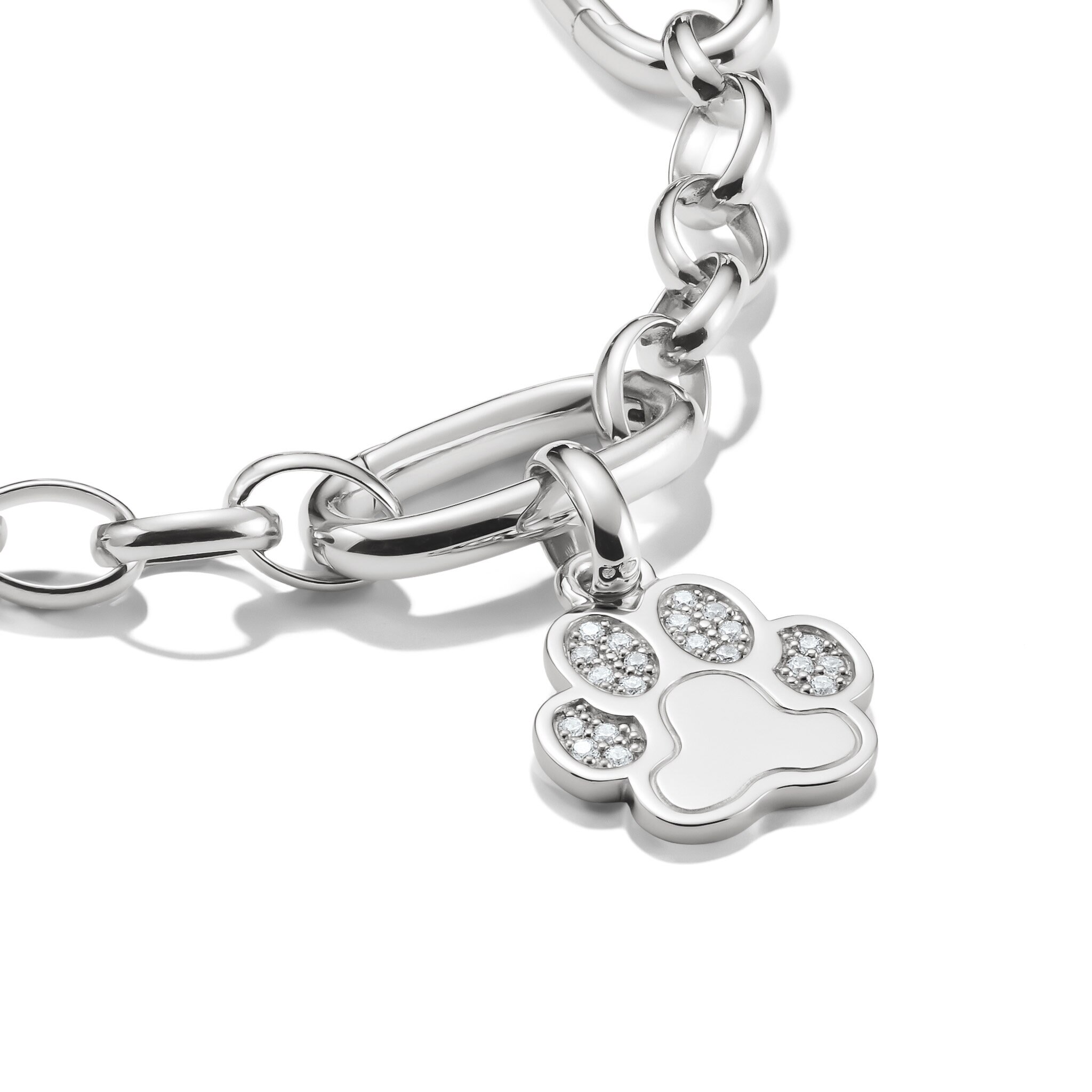 Charm-hängsmycke tass med stenar Connect