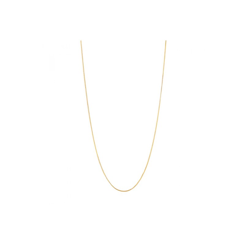 Gold Plated Silver Chain (50cm)