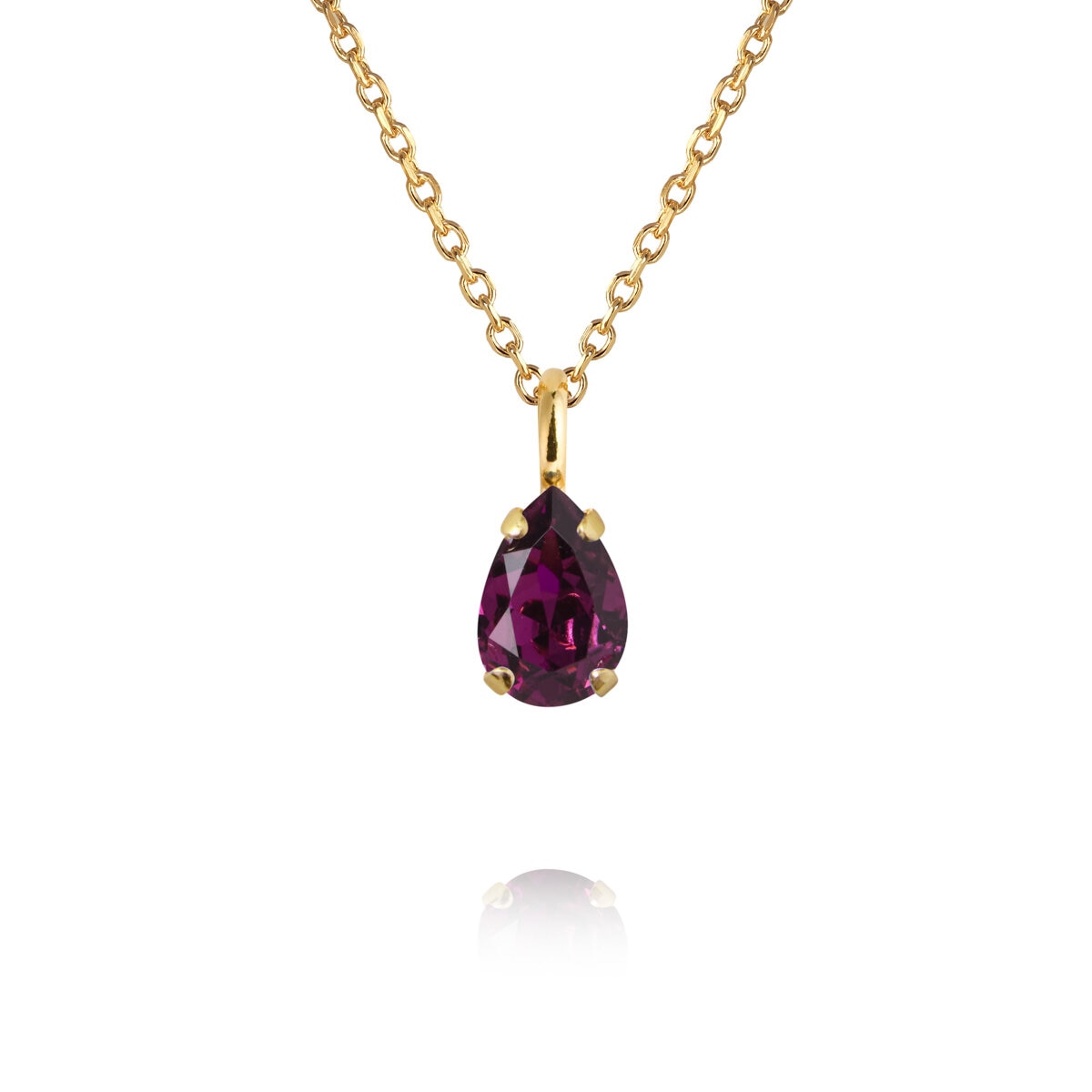 Childhood Birthstone Necklace / February