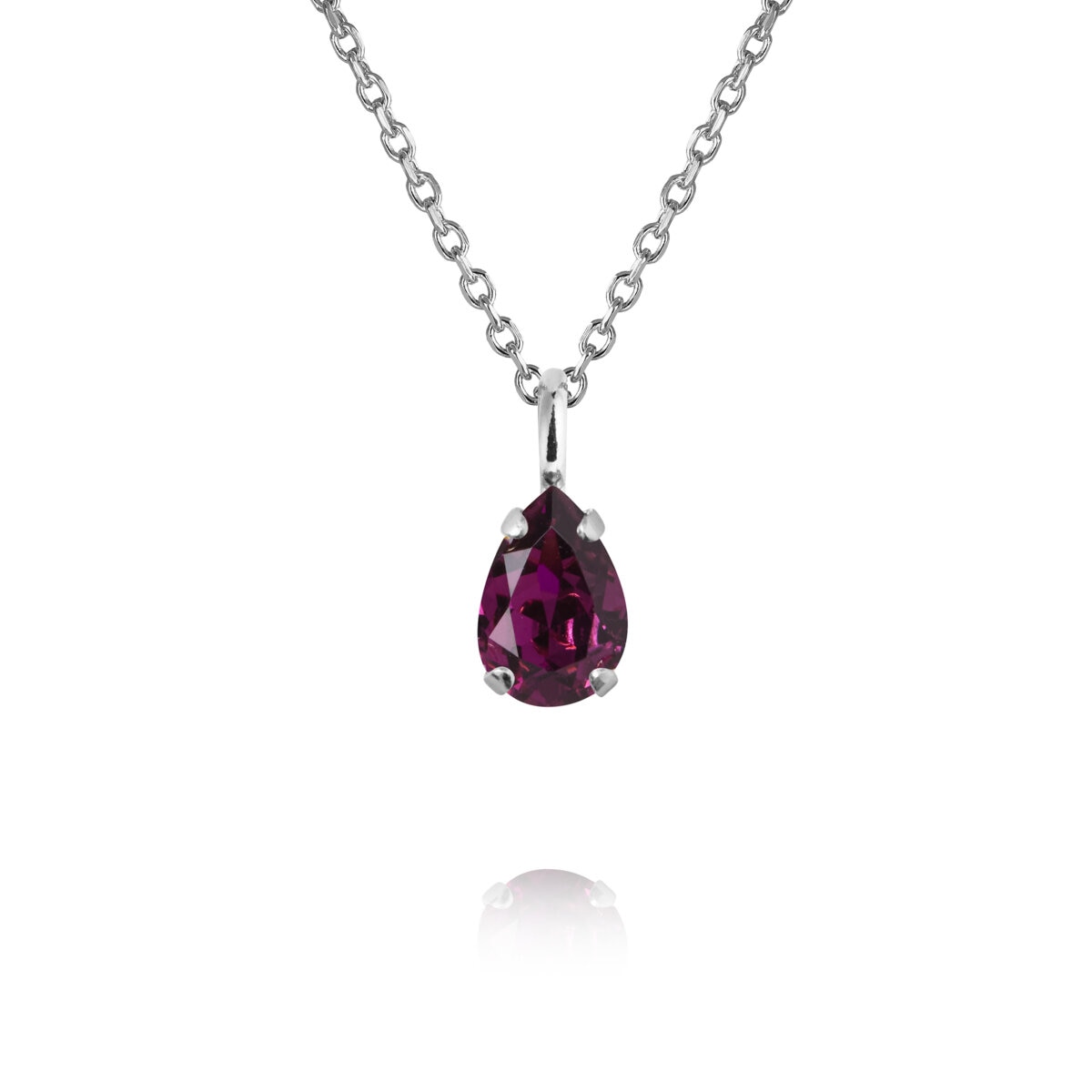 Childhood Birthstone Necklace / February