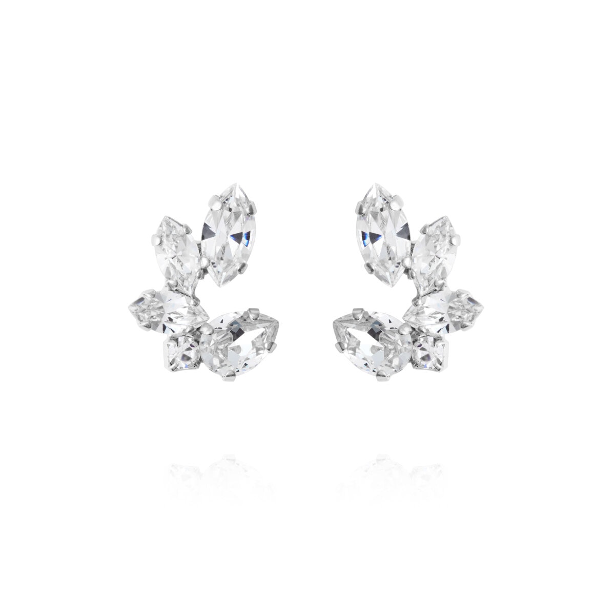 Clare Earrings / Crystal
