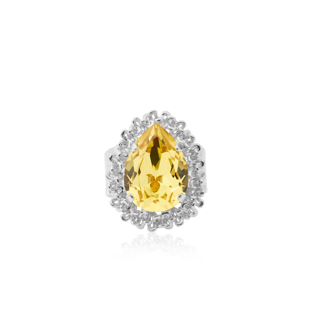 Classic Gemma Ring / ReCreated™ Dark Jonquil
