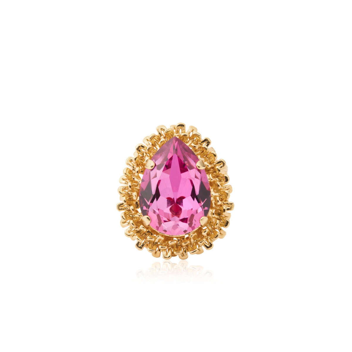 Classic Gemma Ring / Dark Rose