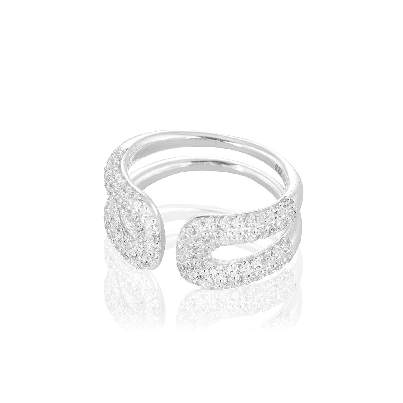Classy Ring 18,5 Silver
