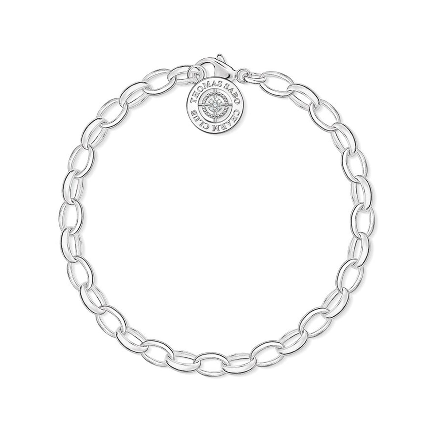 Charm-armband diamant 19,5 cm