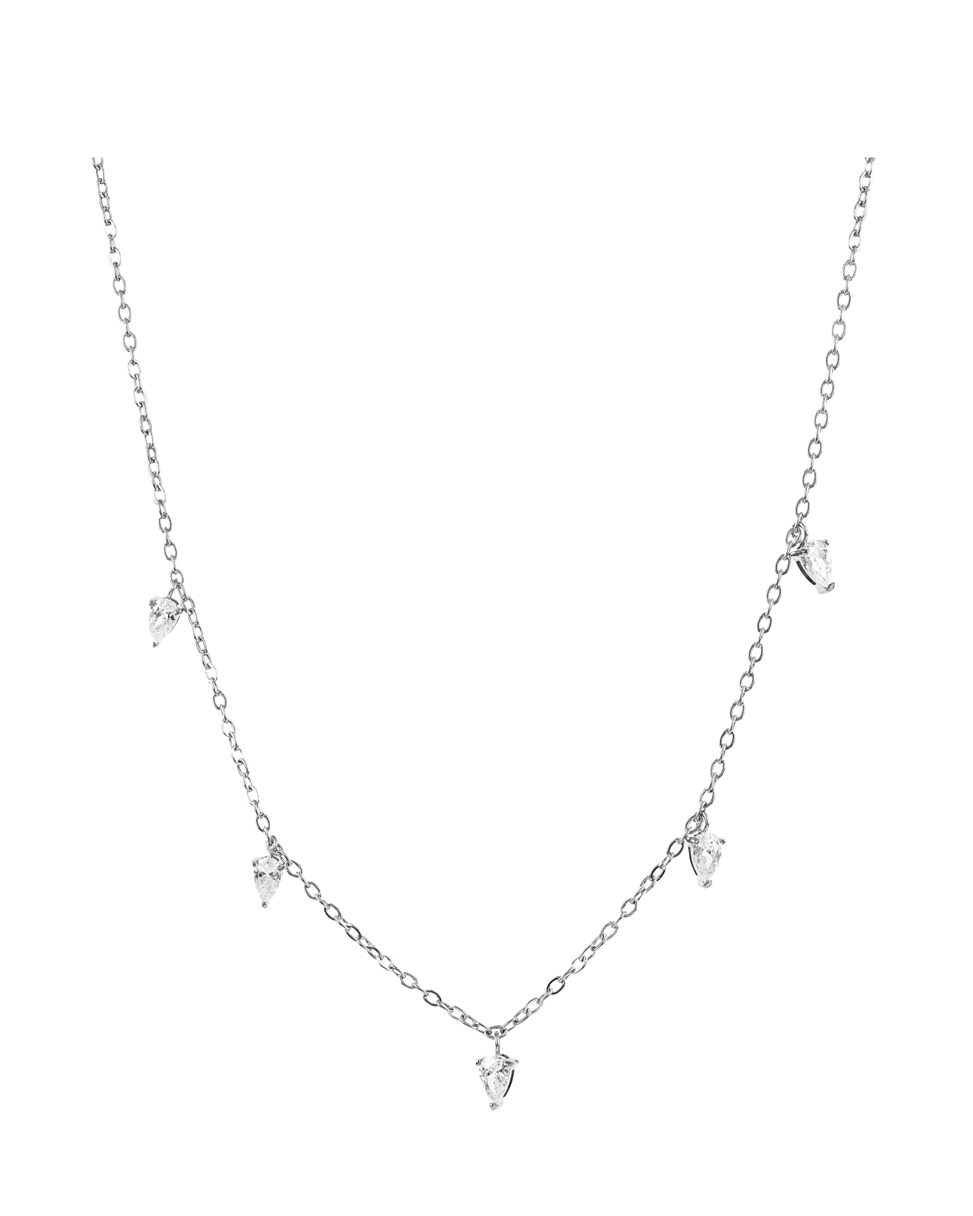 DROP Crystal Multi halsband