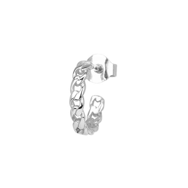 Mini Link Hoop Silver