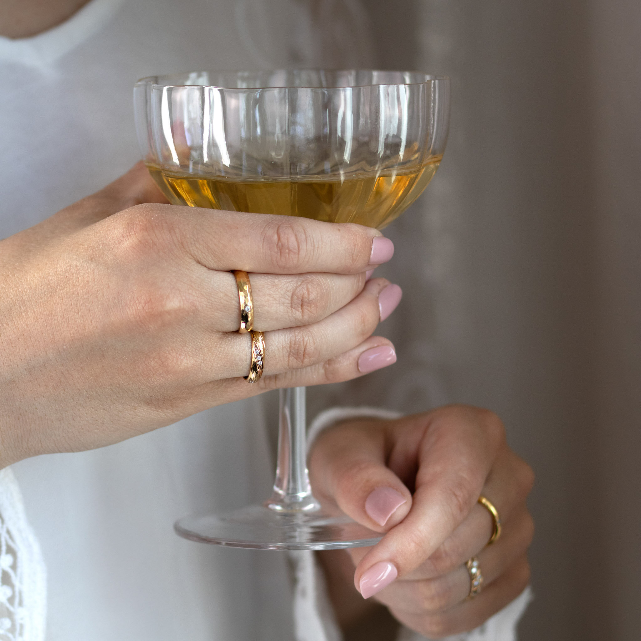 Frida 0,06 ct vitguld
