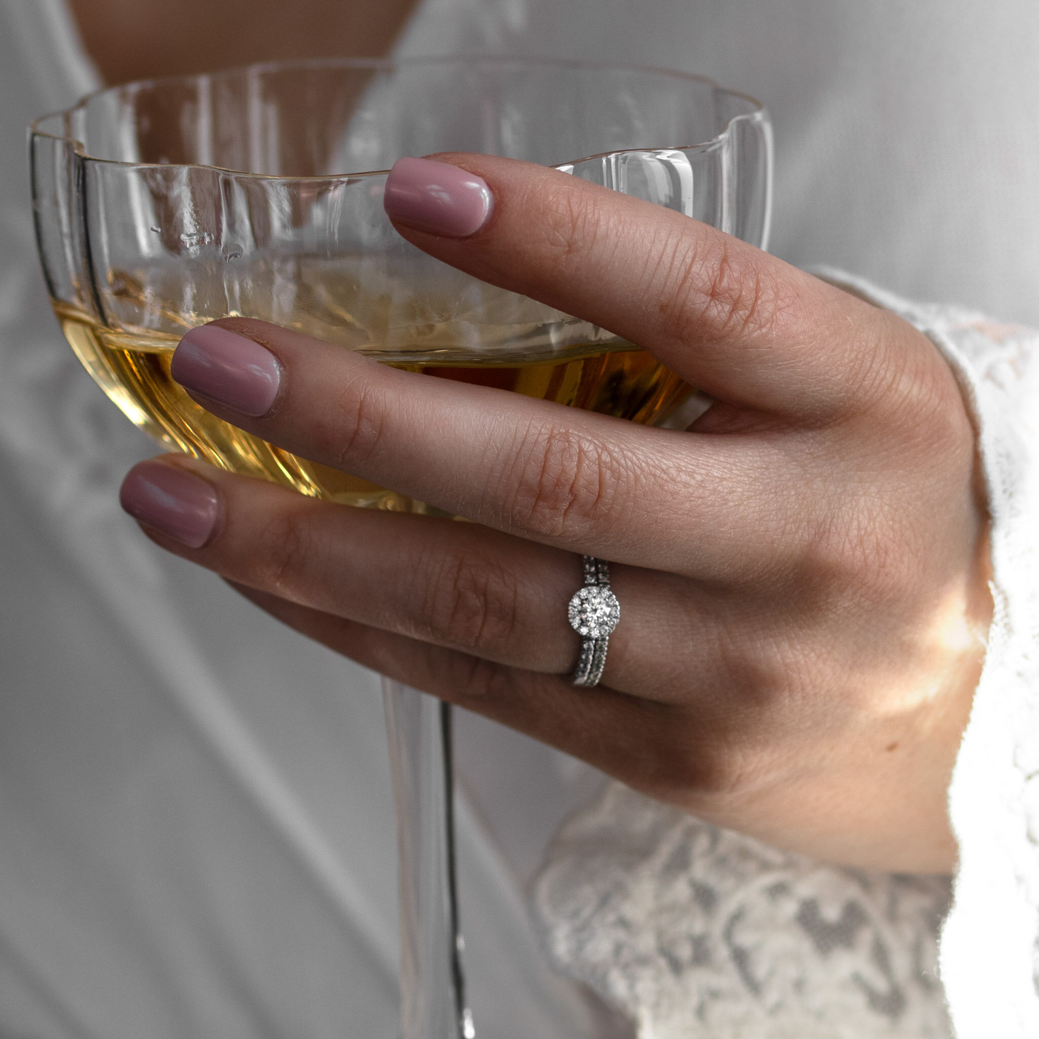 Emmy 0,45 ct vitguld