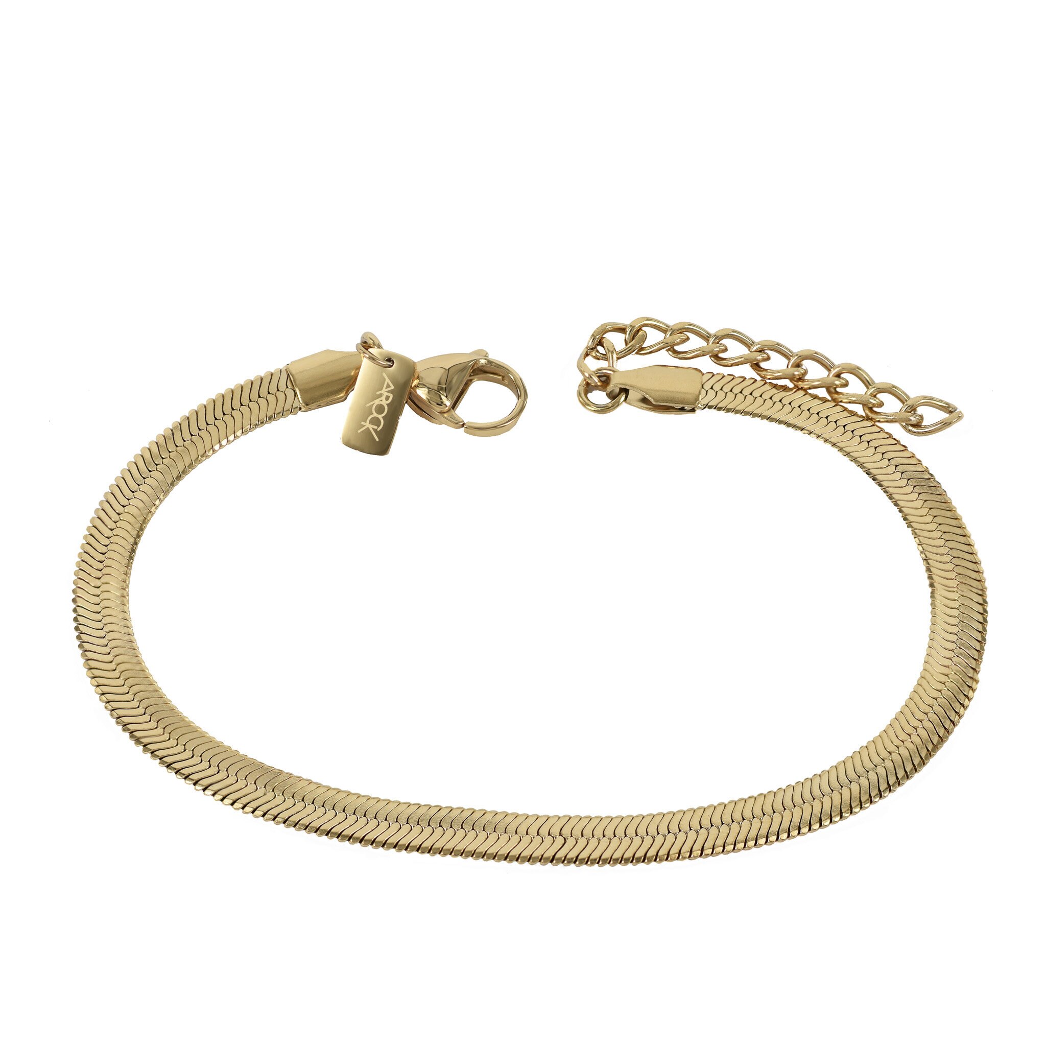 FABIAN armband guld 19cm