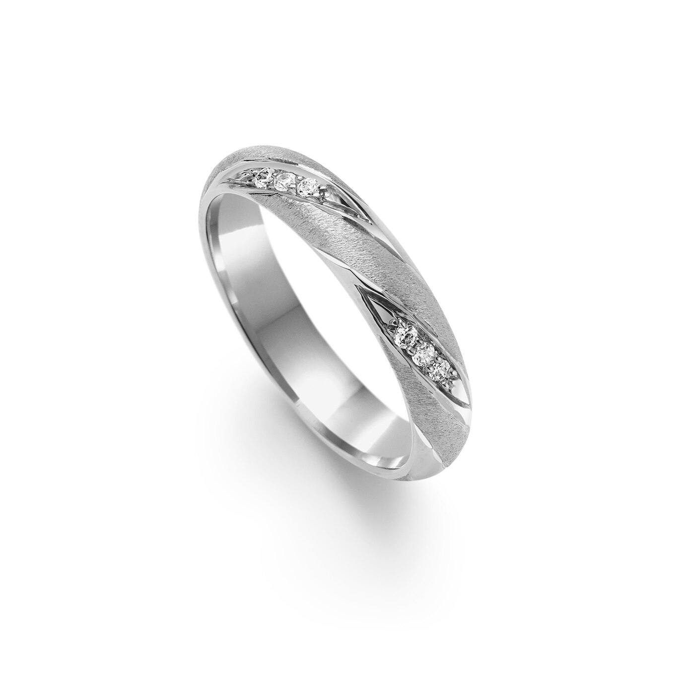 Frida 0,06 ct vitguld