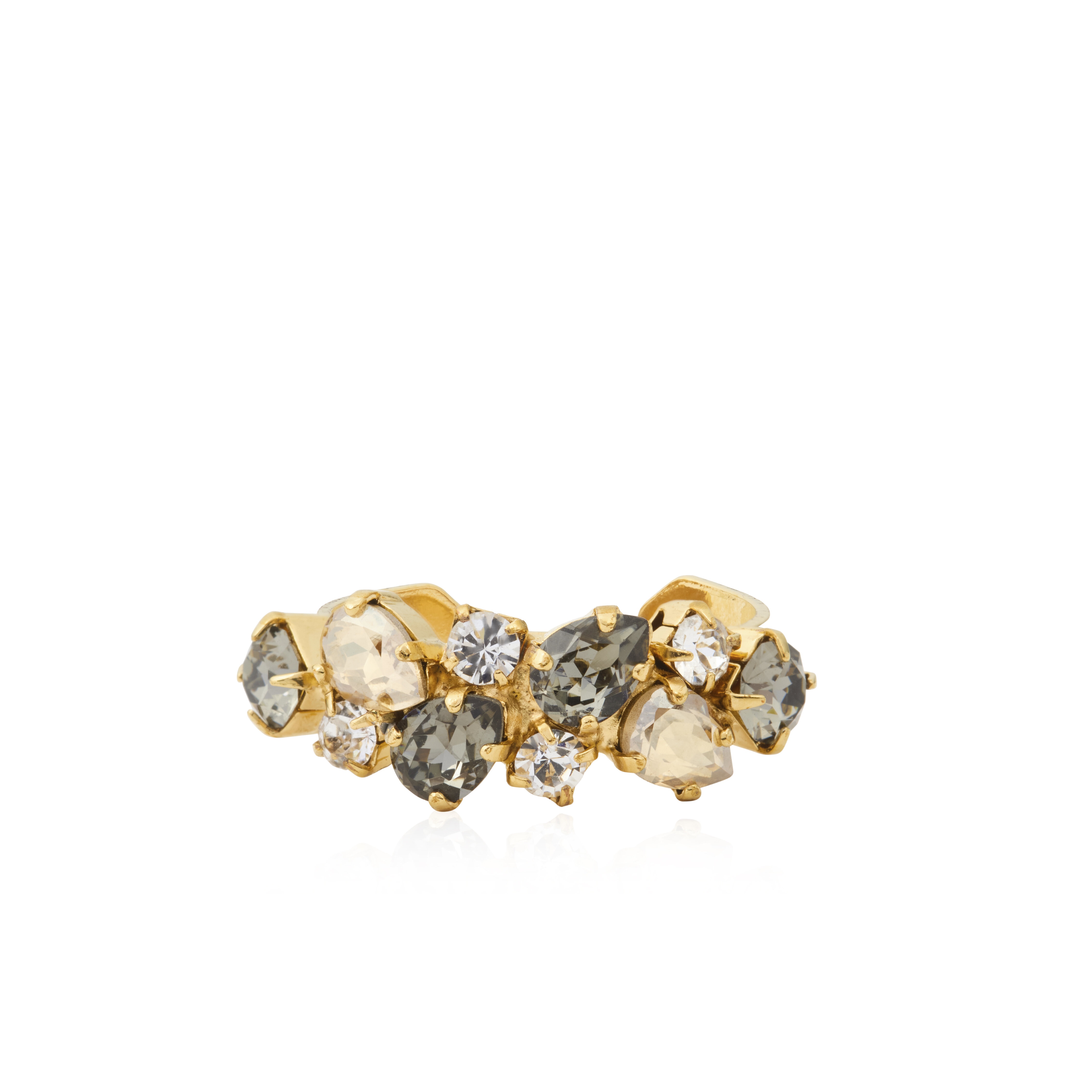 Gabriella Ring / Black Golden Combo