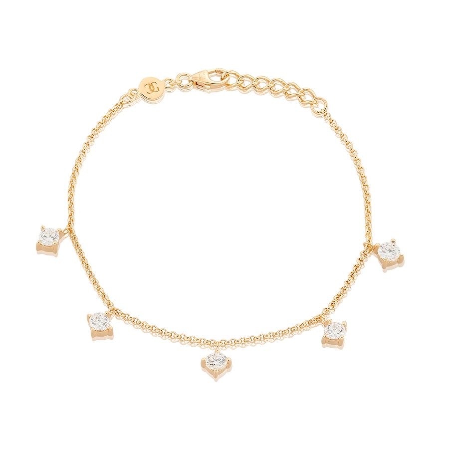Time to glow armband (gold)