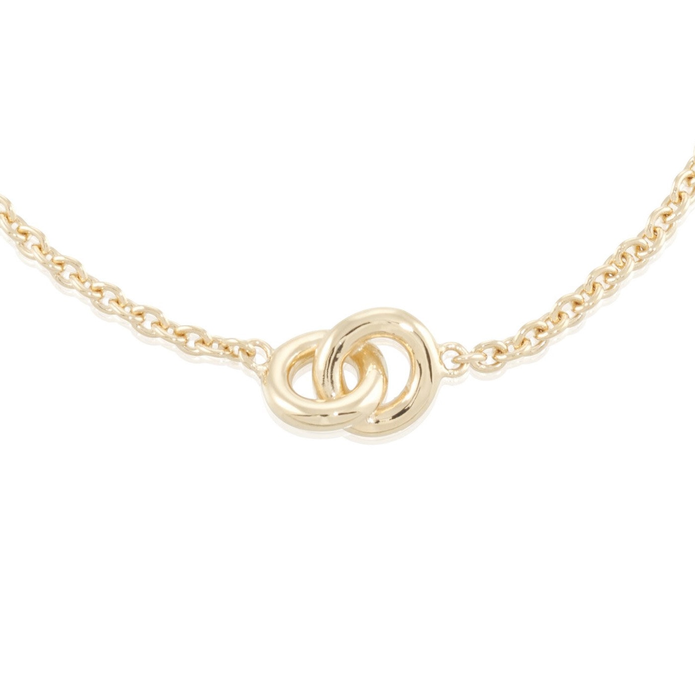 The knot mini bracelet (gold)