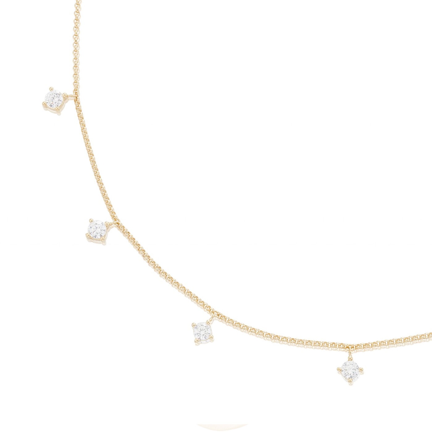 Time to glow halsband (gold)