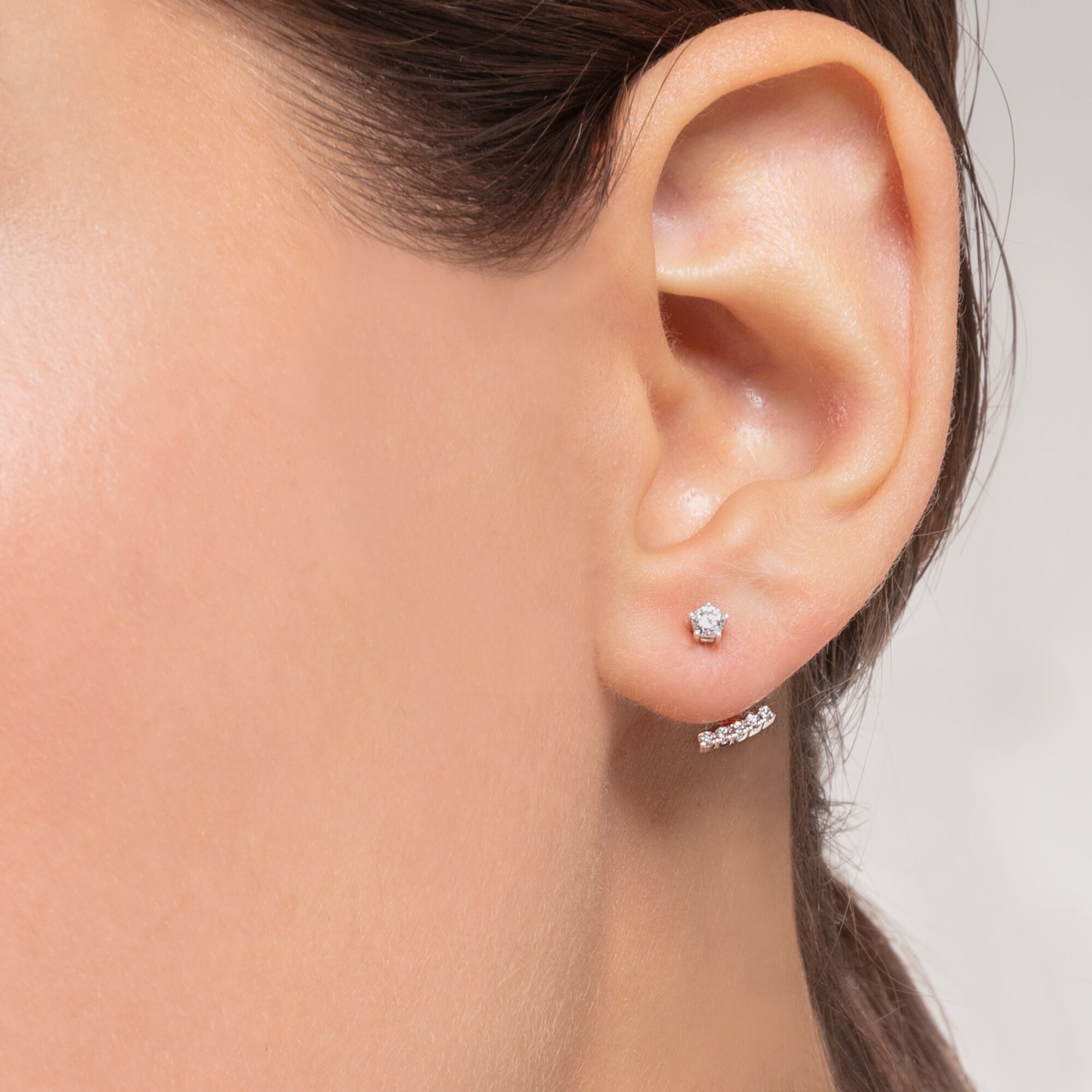 925 Sterling silver/ zirconia