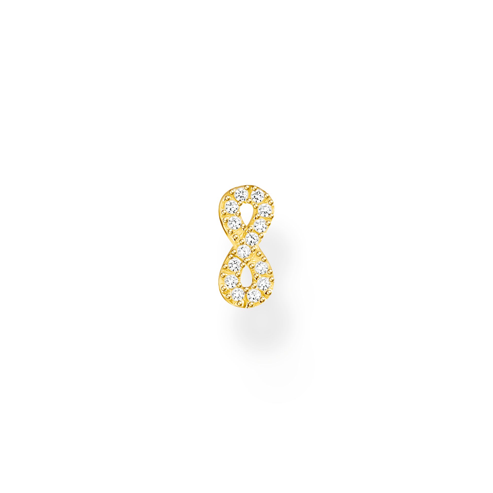 Stiftörhänge Infinity guld