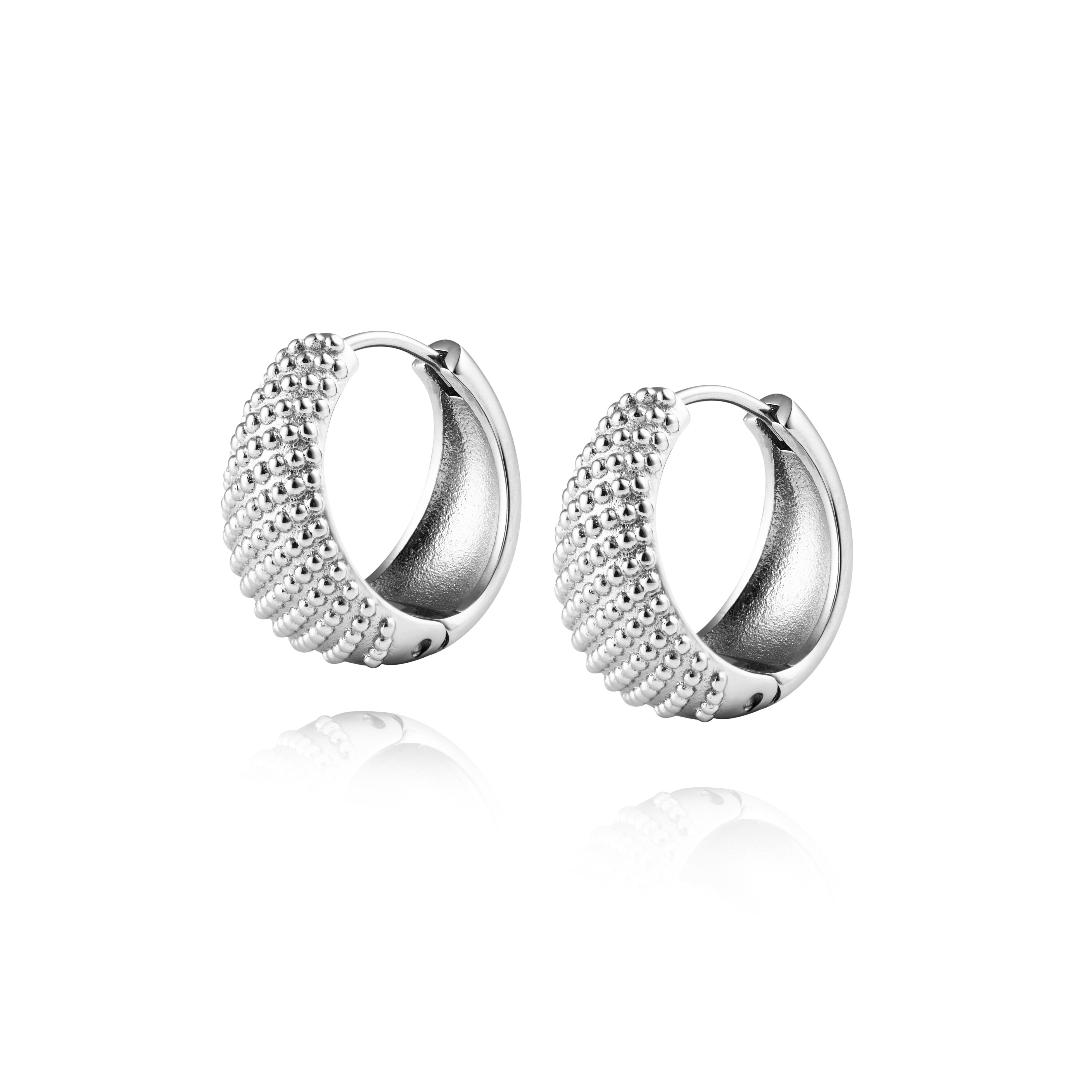 Honey Hoops Silver Large