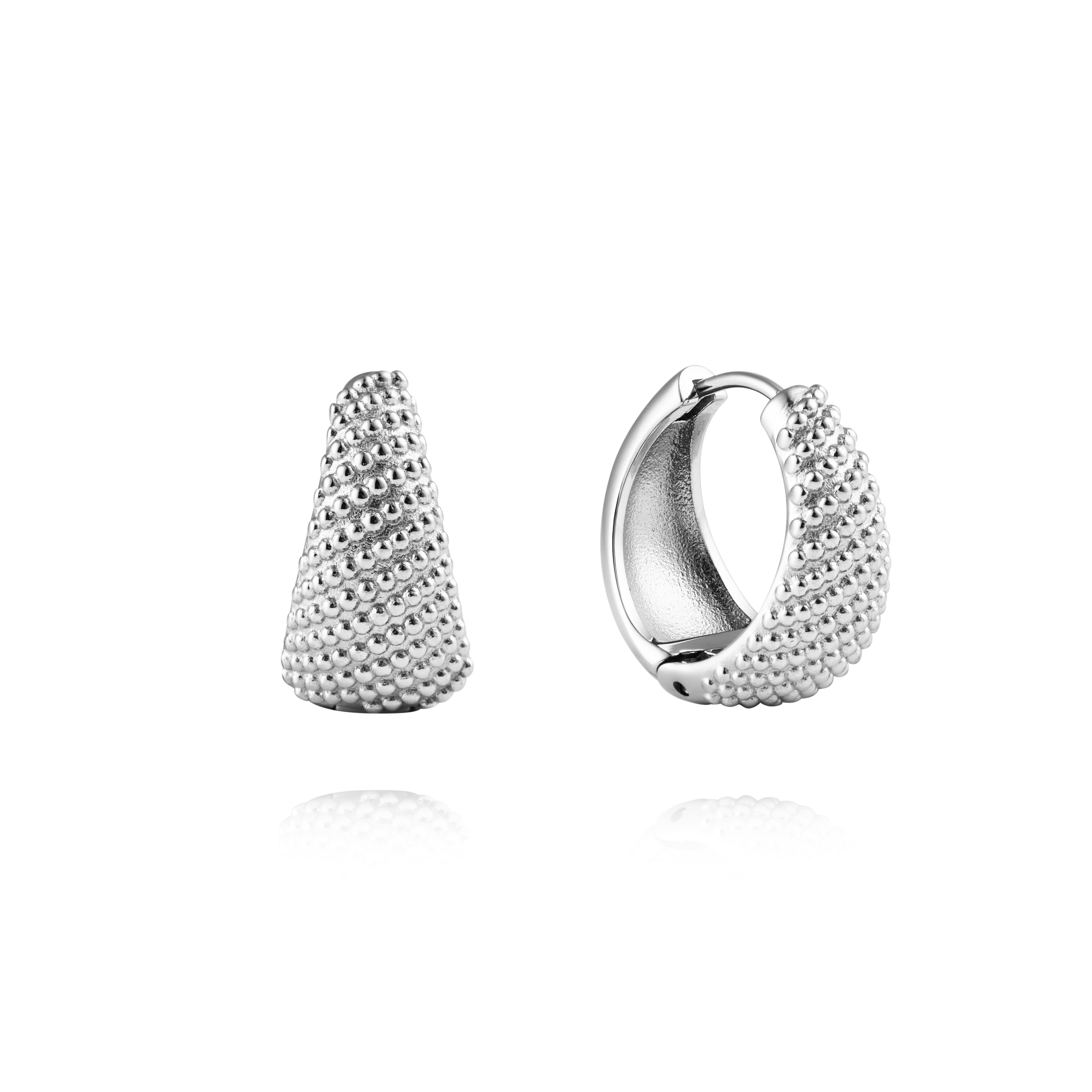 Honey Hoops Silver Large