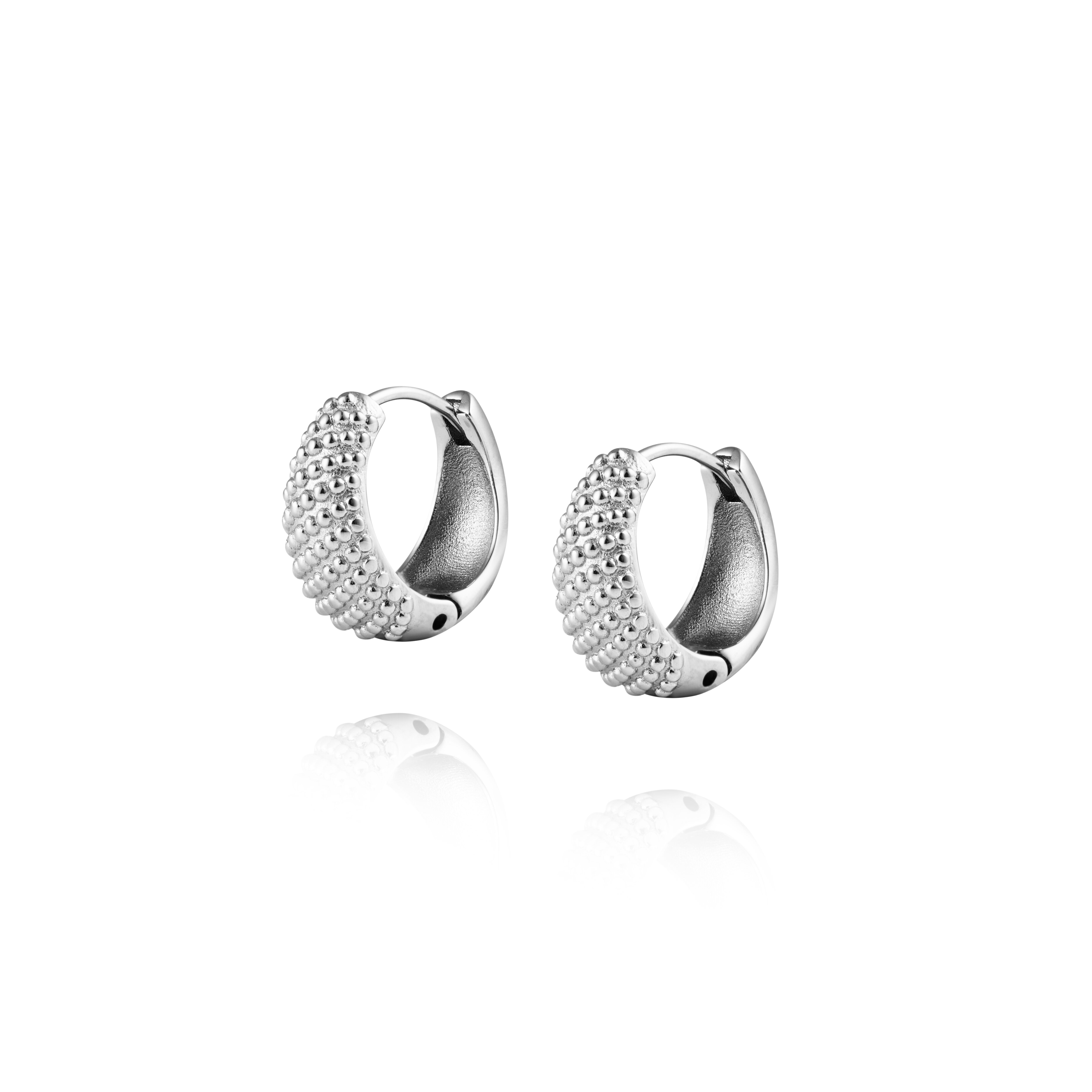 Honey Hoops Silver Medium