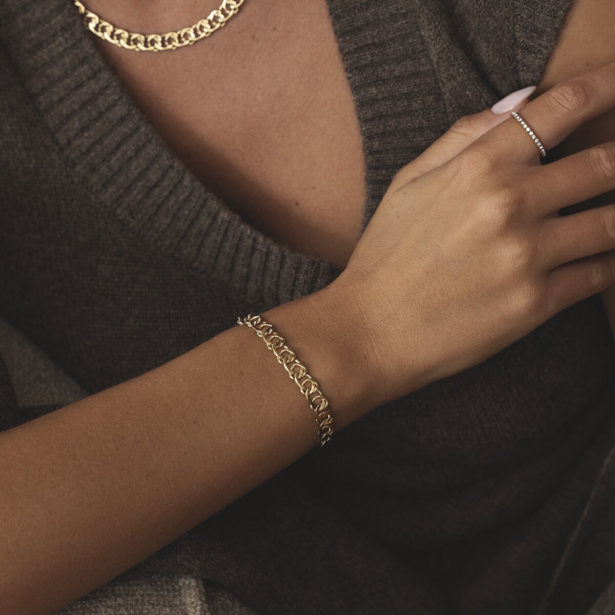 Infinity Grand Gold Small Bracelet