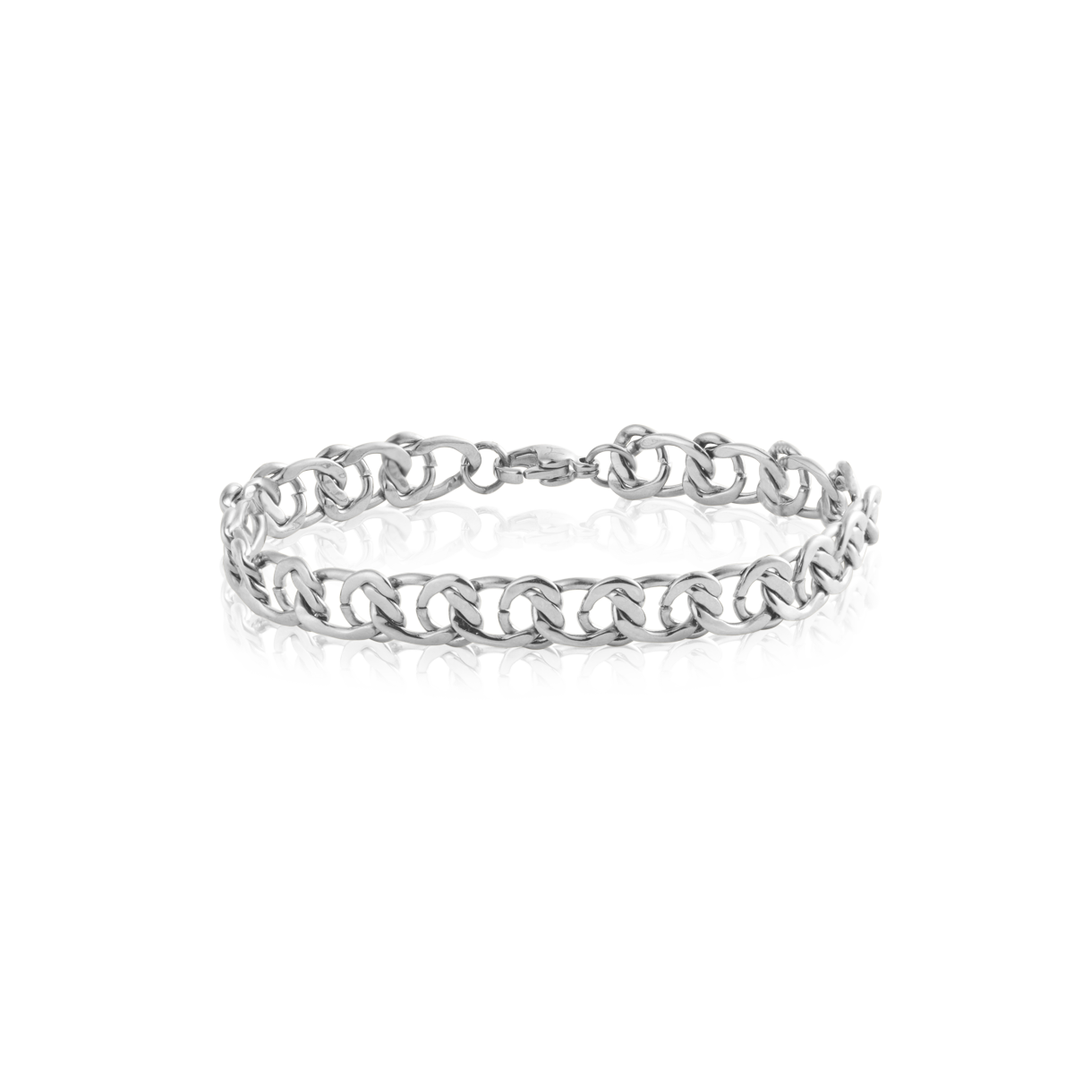 Infinity Grand Steel Medium Bracelet