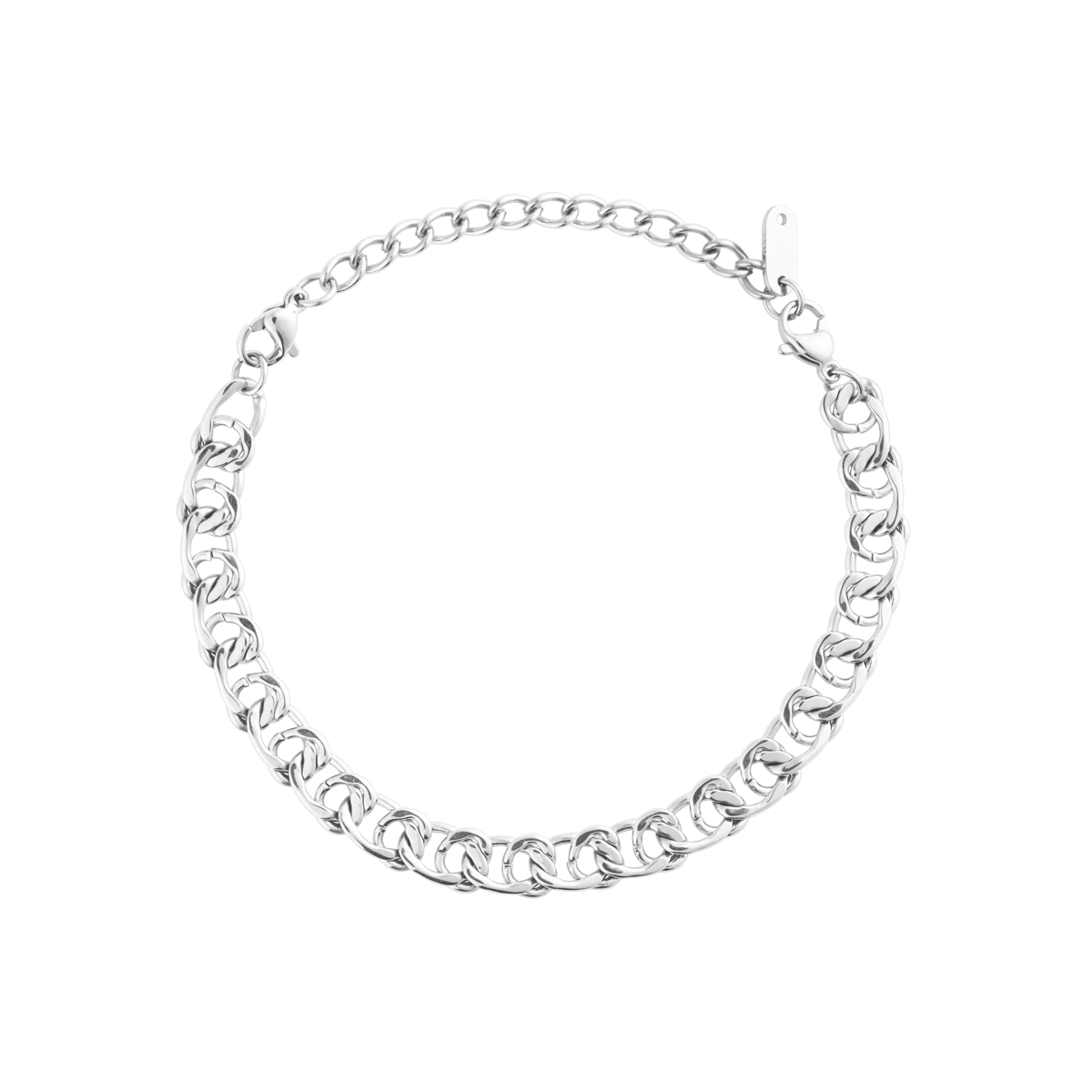 Infinity Grand Steel Medium Bracelet
