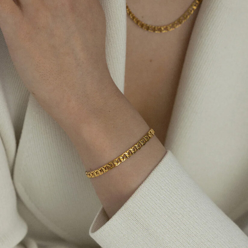 Infinity Gold Bracelet