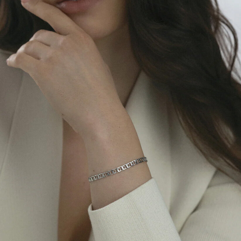 Infinity Silver Bracelet