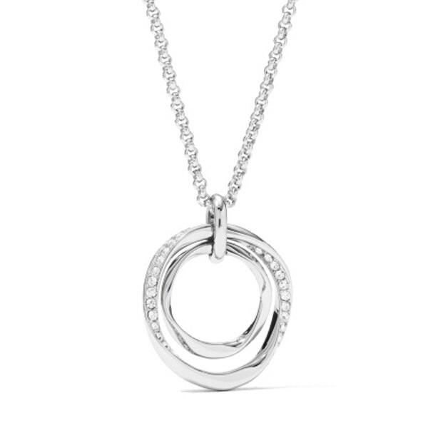 Twist Pendant necklace (silver)