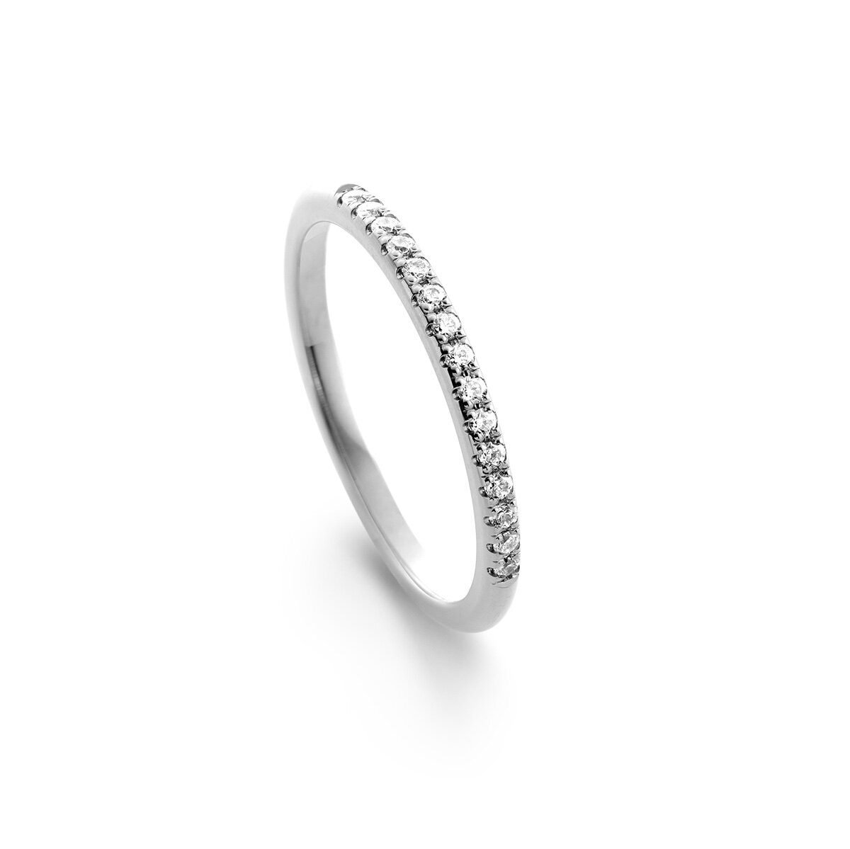 Juliette 0,13 ct vitguld