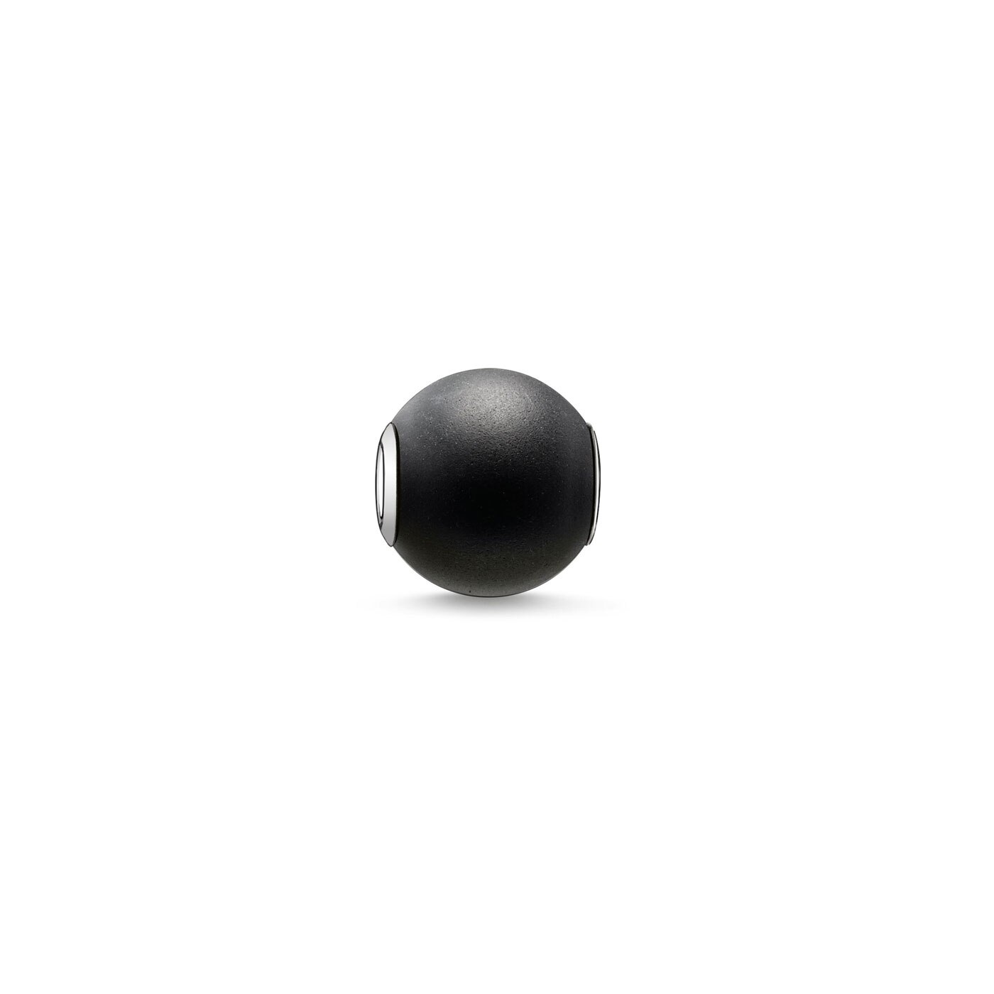 Bead obsidian matt
