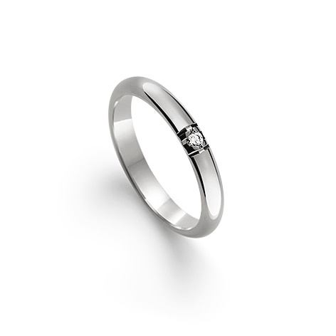 Karin 0,03ct Vitguld