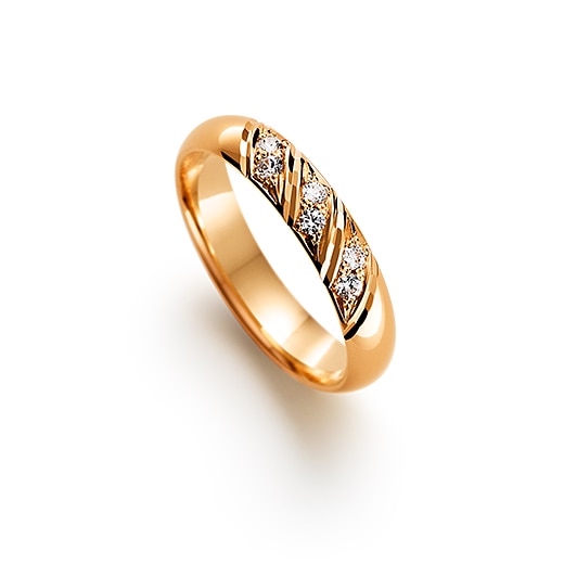 Katja 0,12 ct rödguld