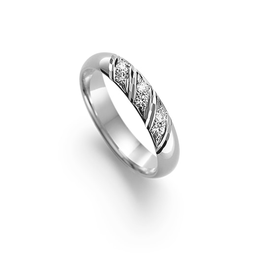 Katja 0,12 ct vitguld