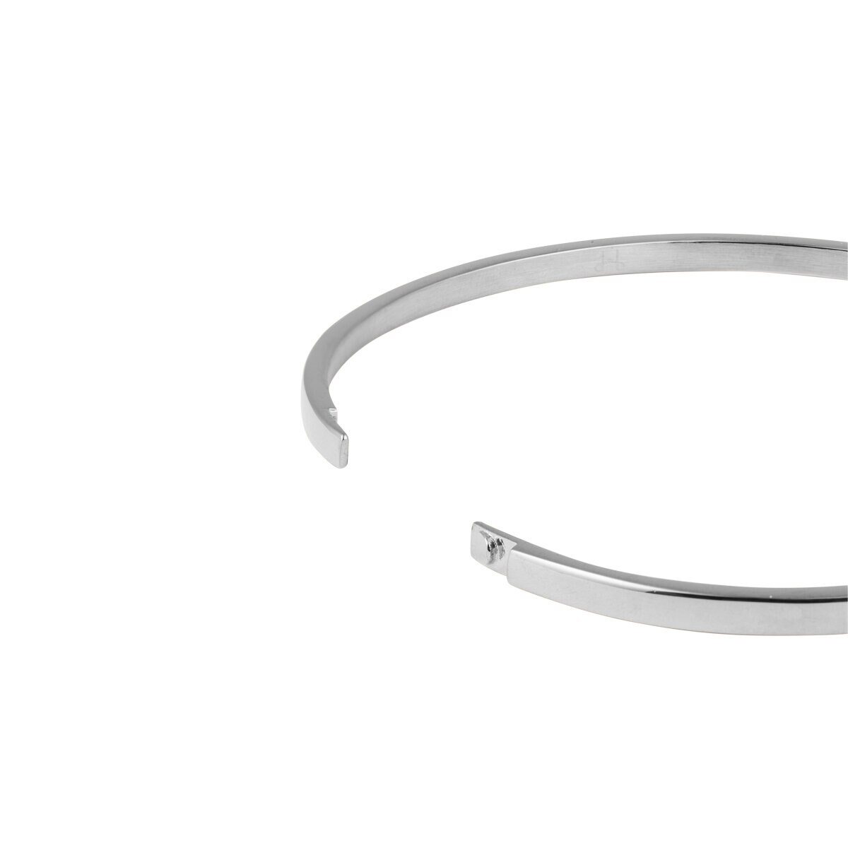 Nisrine Steel Small Bangle