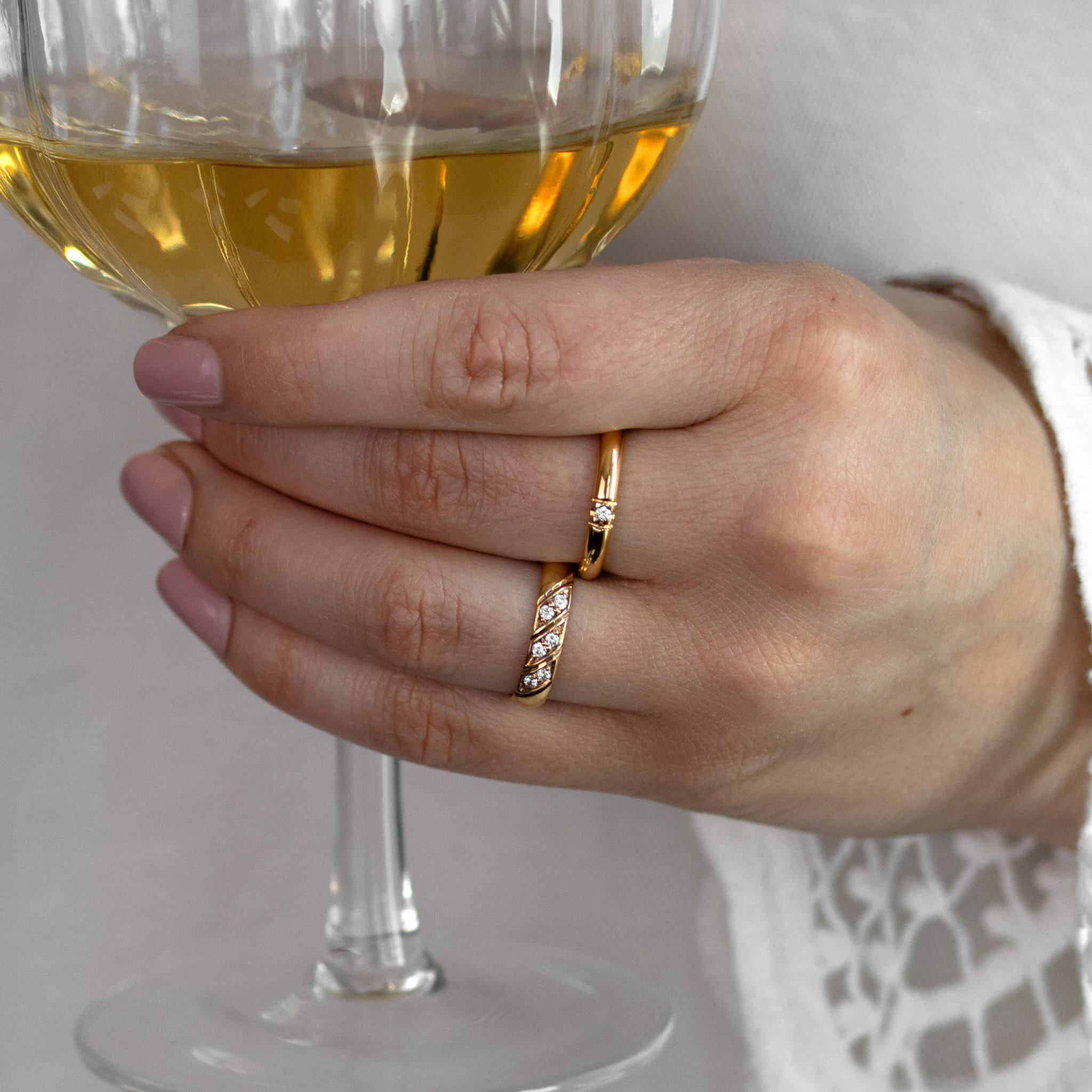 Katja 0,12 ct vitguld