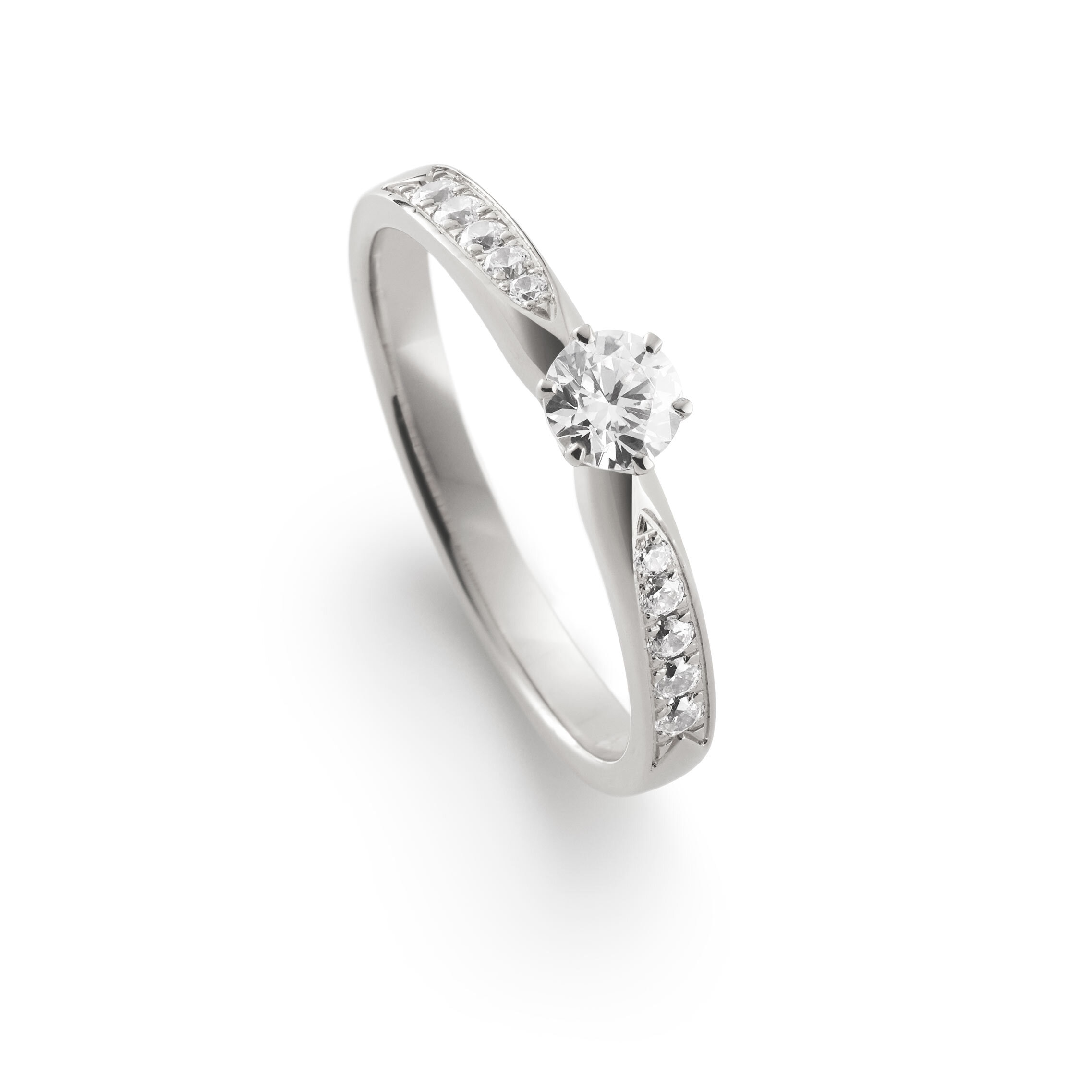 Loreen 0,45 ct vitguld