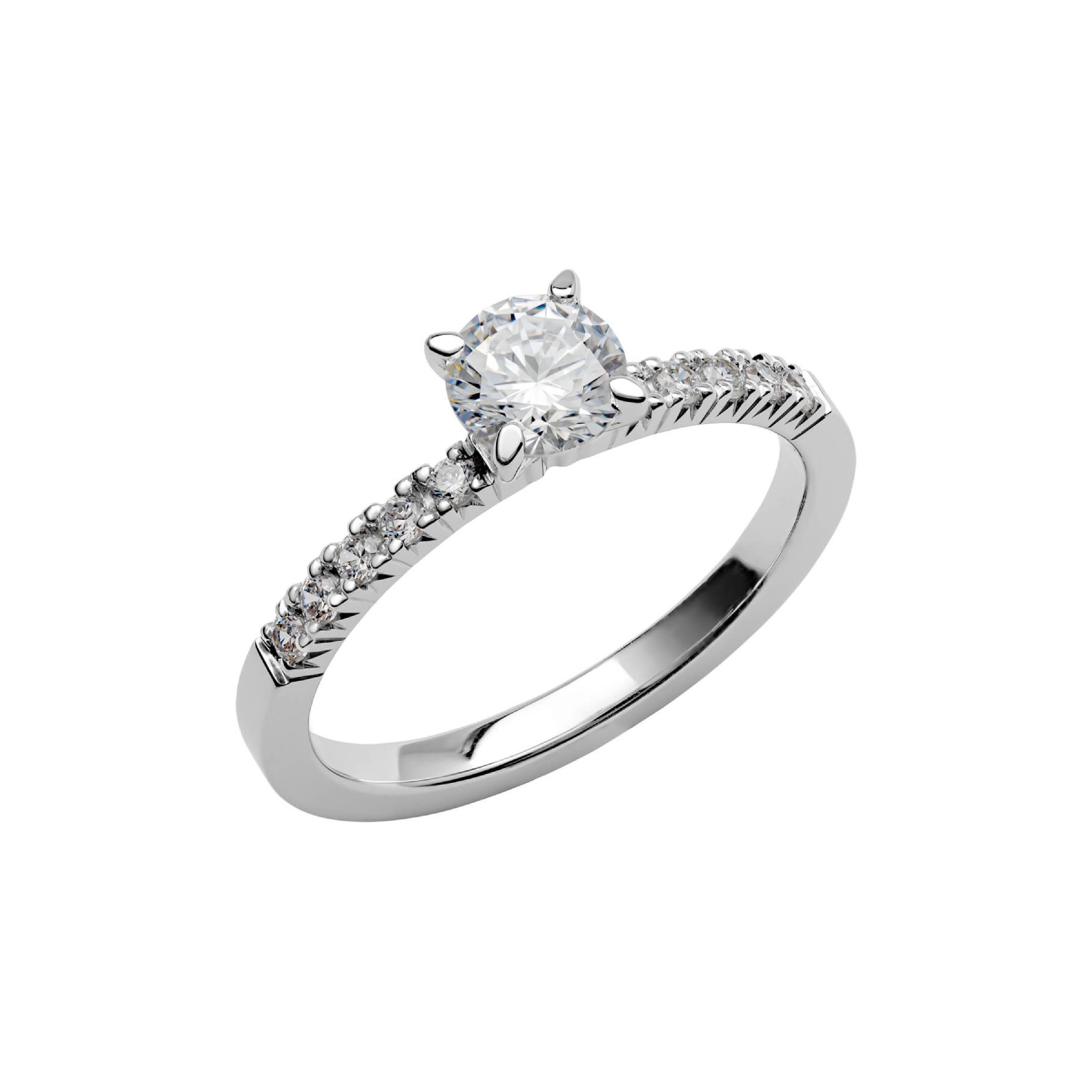 LOVE 11 - Sidostensring i vitguld