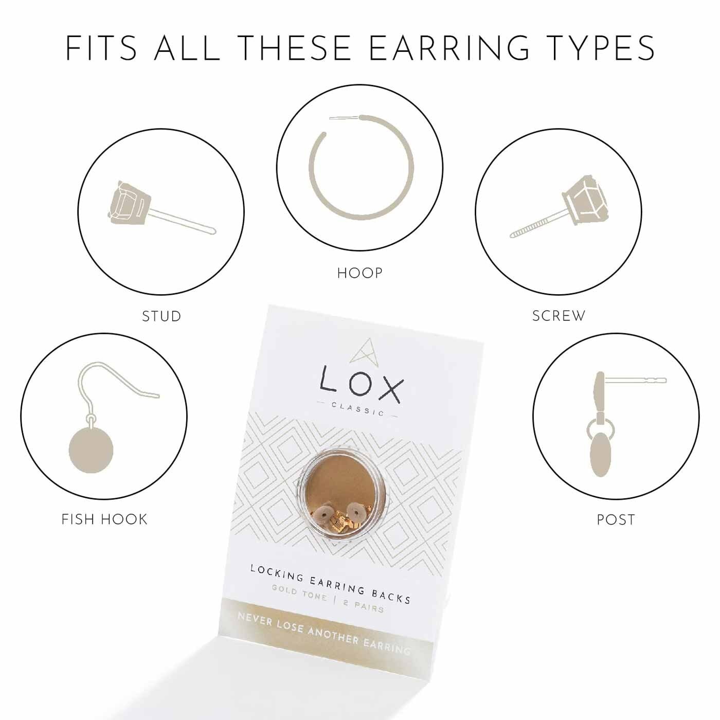 Lox Gold 2 Pair Pack