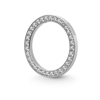 Lykke 0,64 ct vitguld