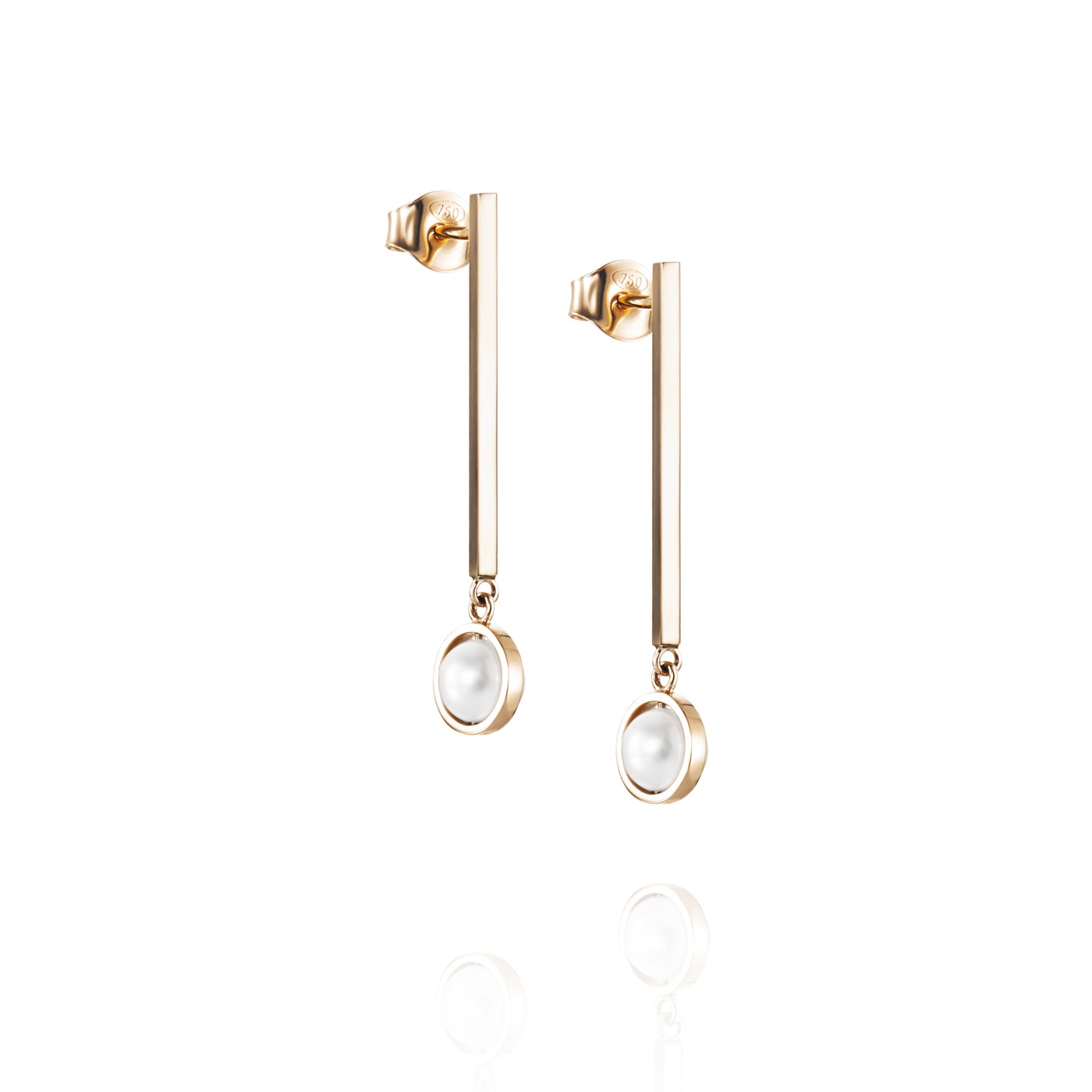 smycka.se | Little Day Pearl Earrings 18K