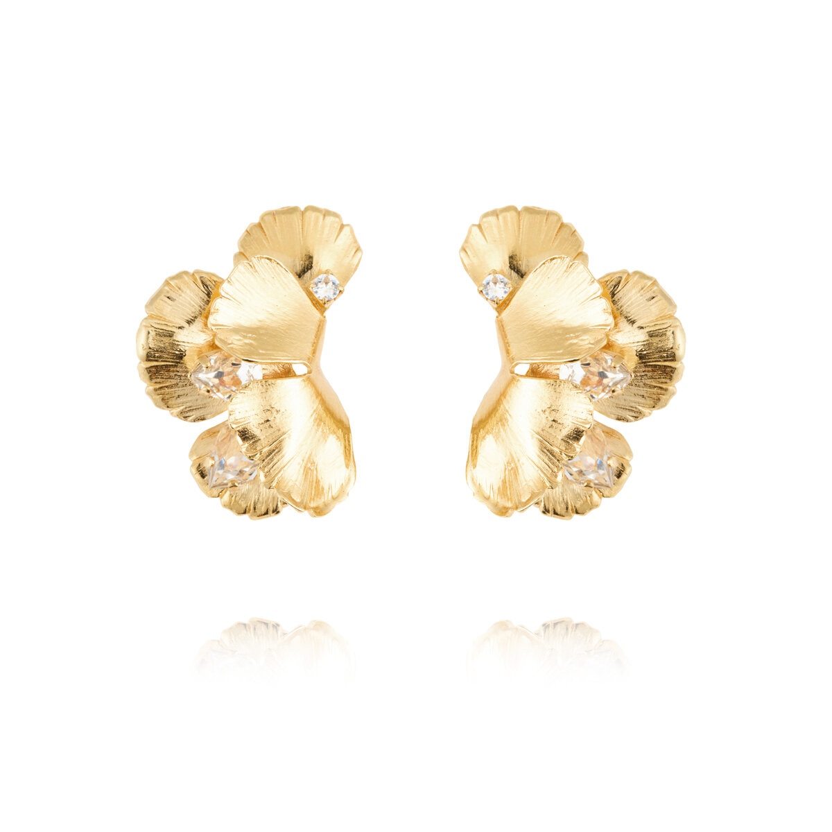 Malva Earrings / Crystal