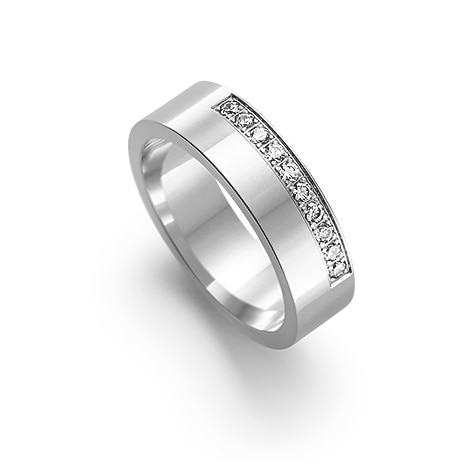 Maud 0,20 ct vitguld