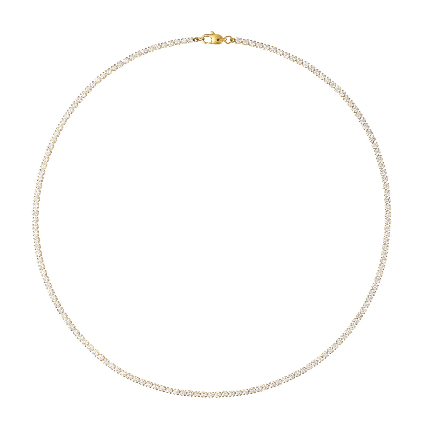 Shiny Necklace Gold