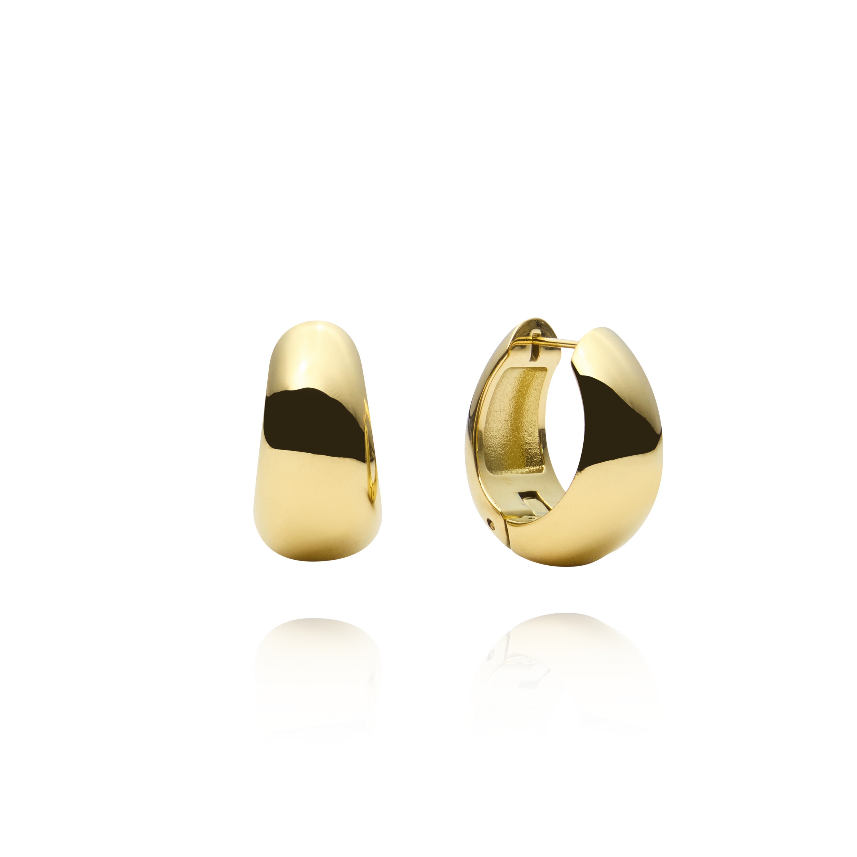  Aura Bold Gold Hoops