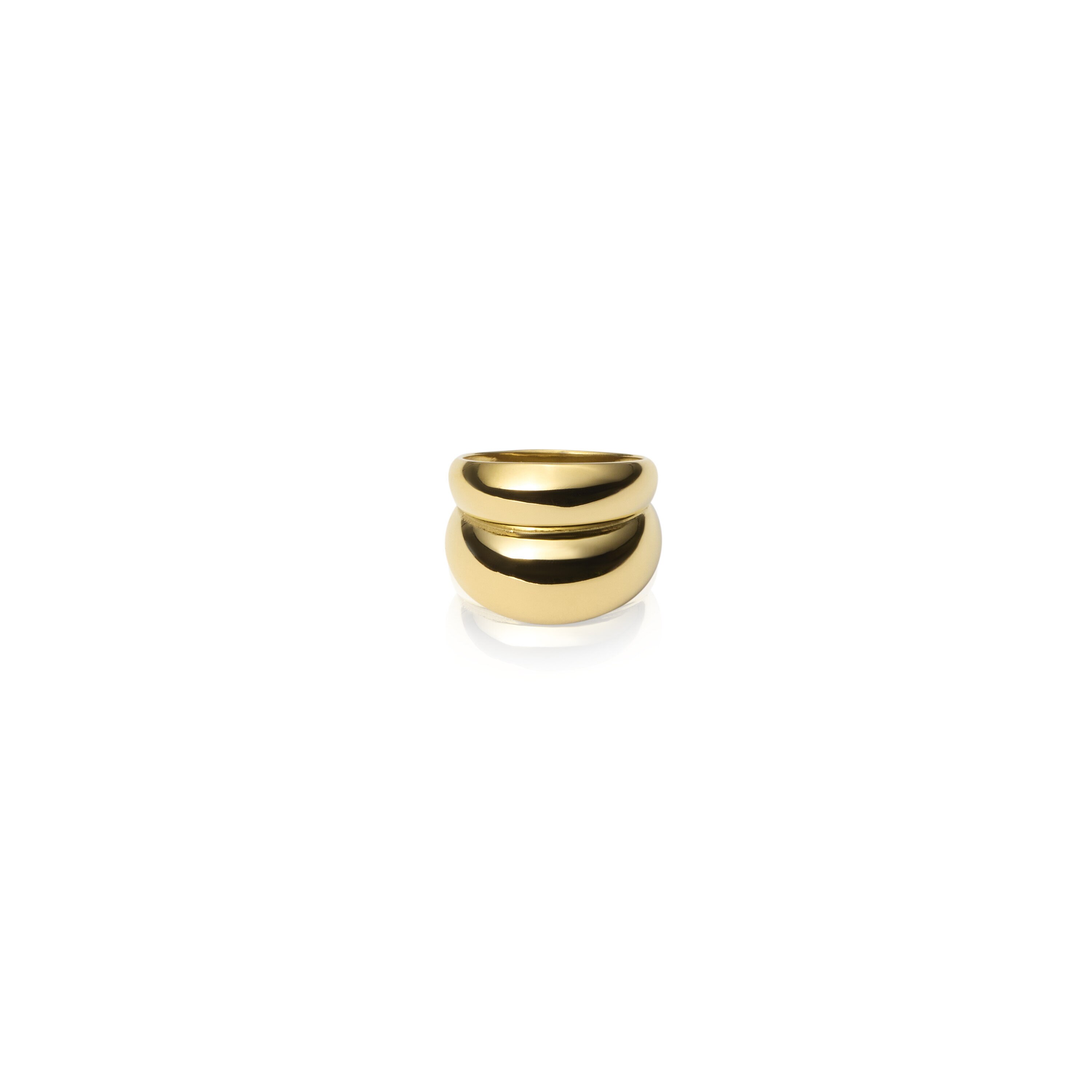  Rebel Double Gold Ring #54
